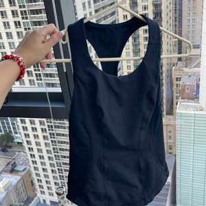Lululemon Size 2 Black Tank